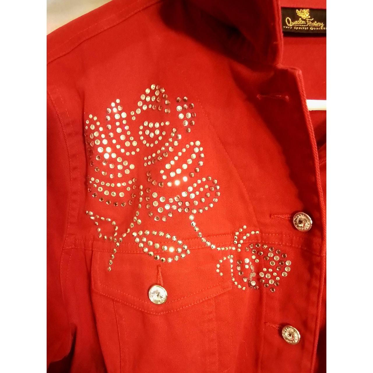Source Unknown Women's Jacket - Red - M – Quacker… - image 6