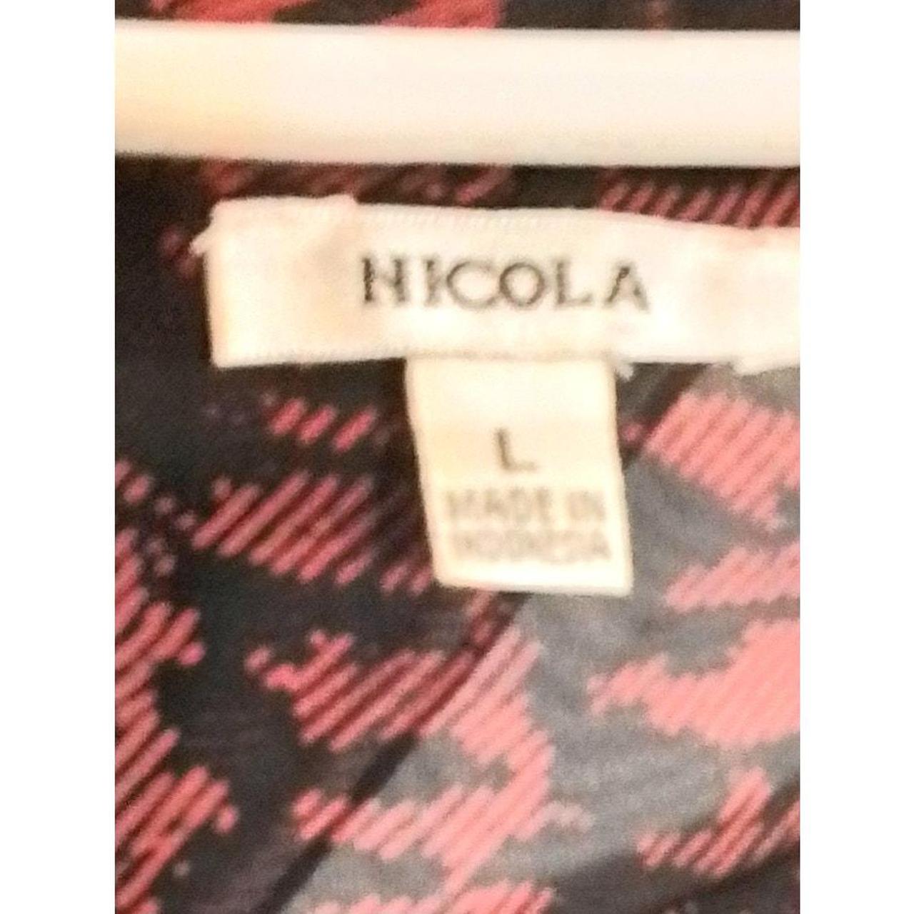 Source Unknown Women's Blouse - Red/Black - L – N… - image 8