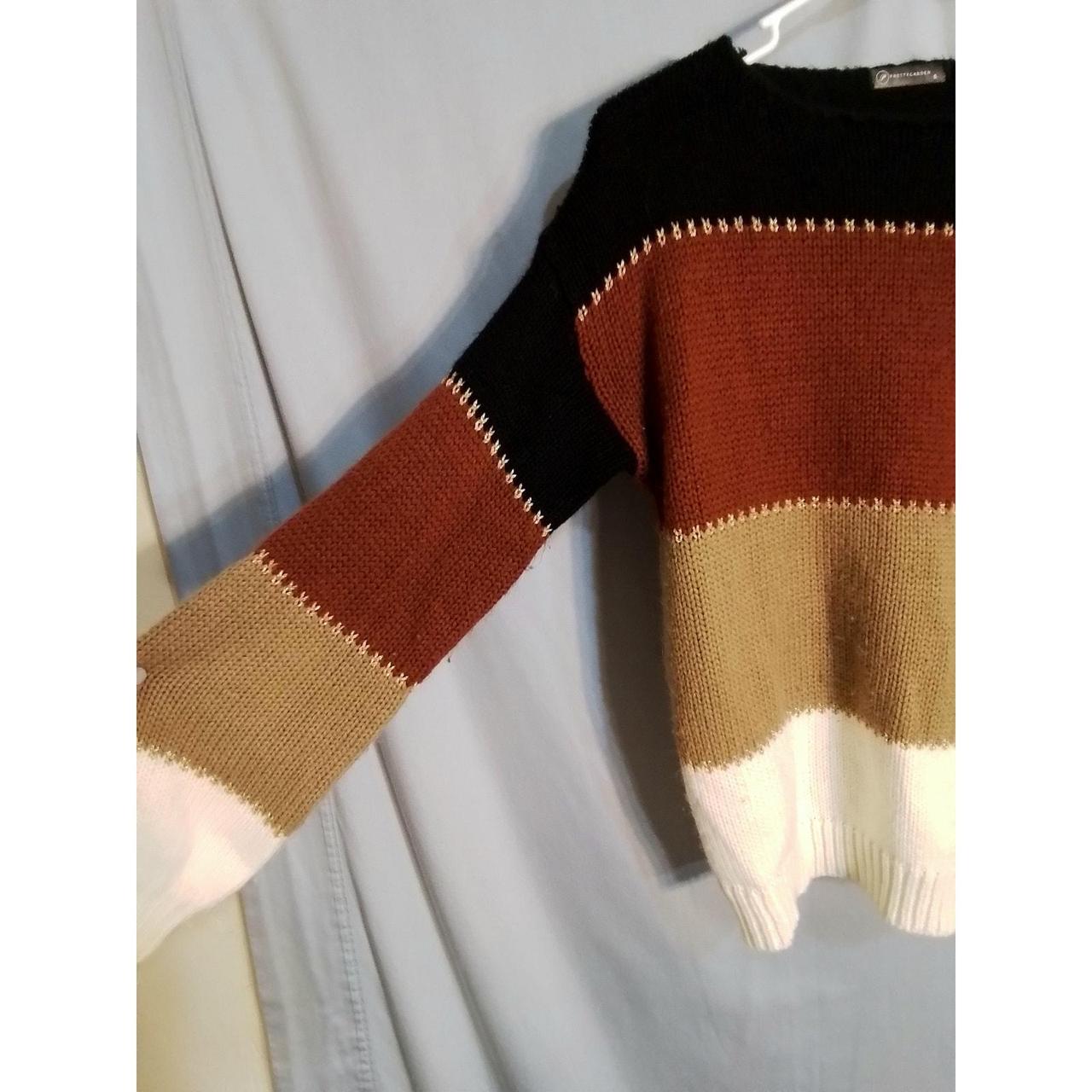 Source Unknown Women's Sweater - Brown/Multi - S … - image 5