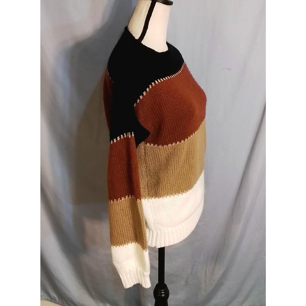 Source Unknown Women's Sweater - Brown/Multi - S … - image 2