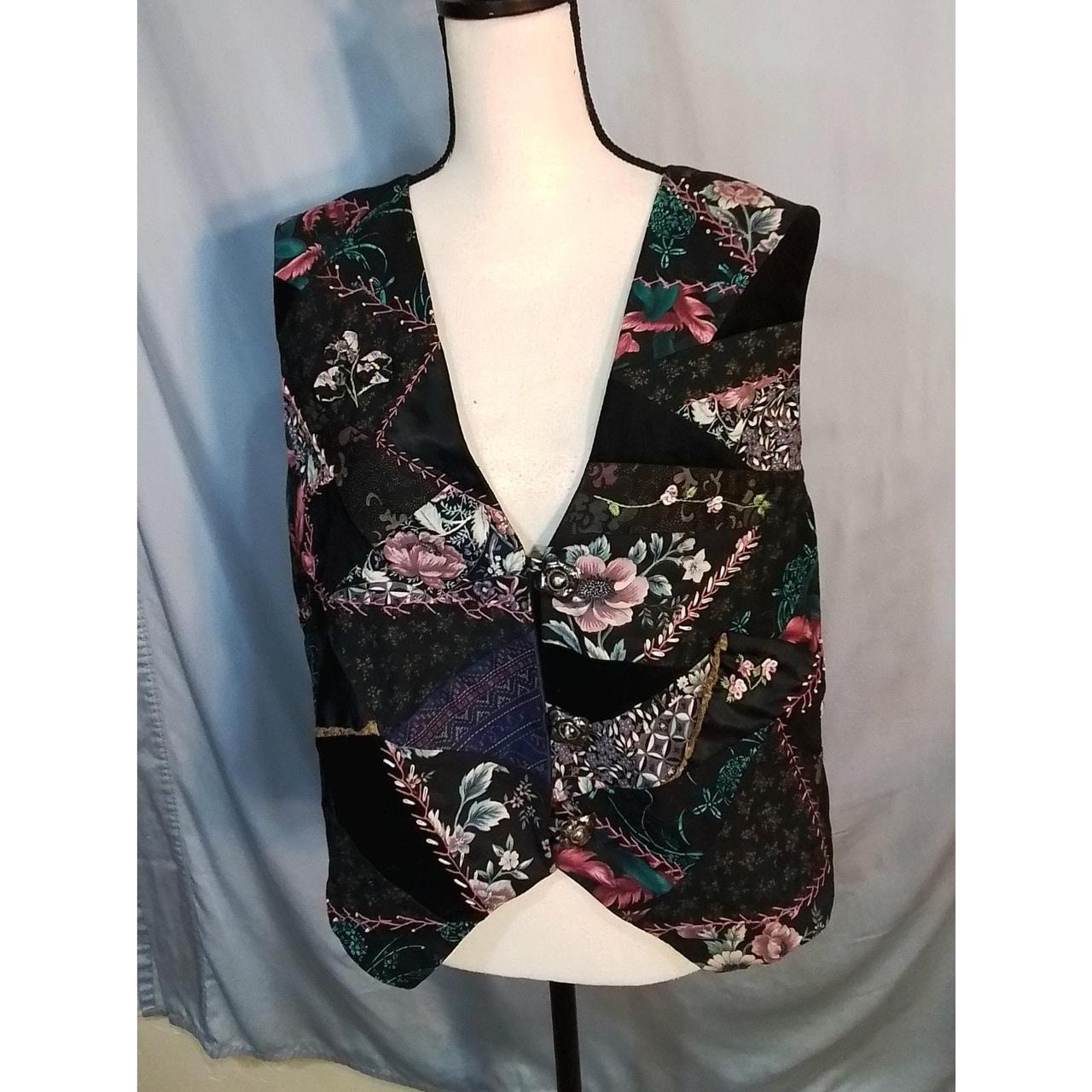 Source Unknown Women's Jacket - Multi/Black - L –… - image 1