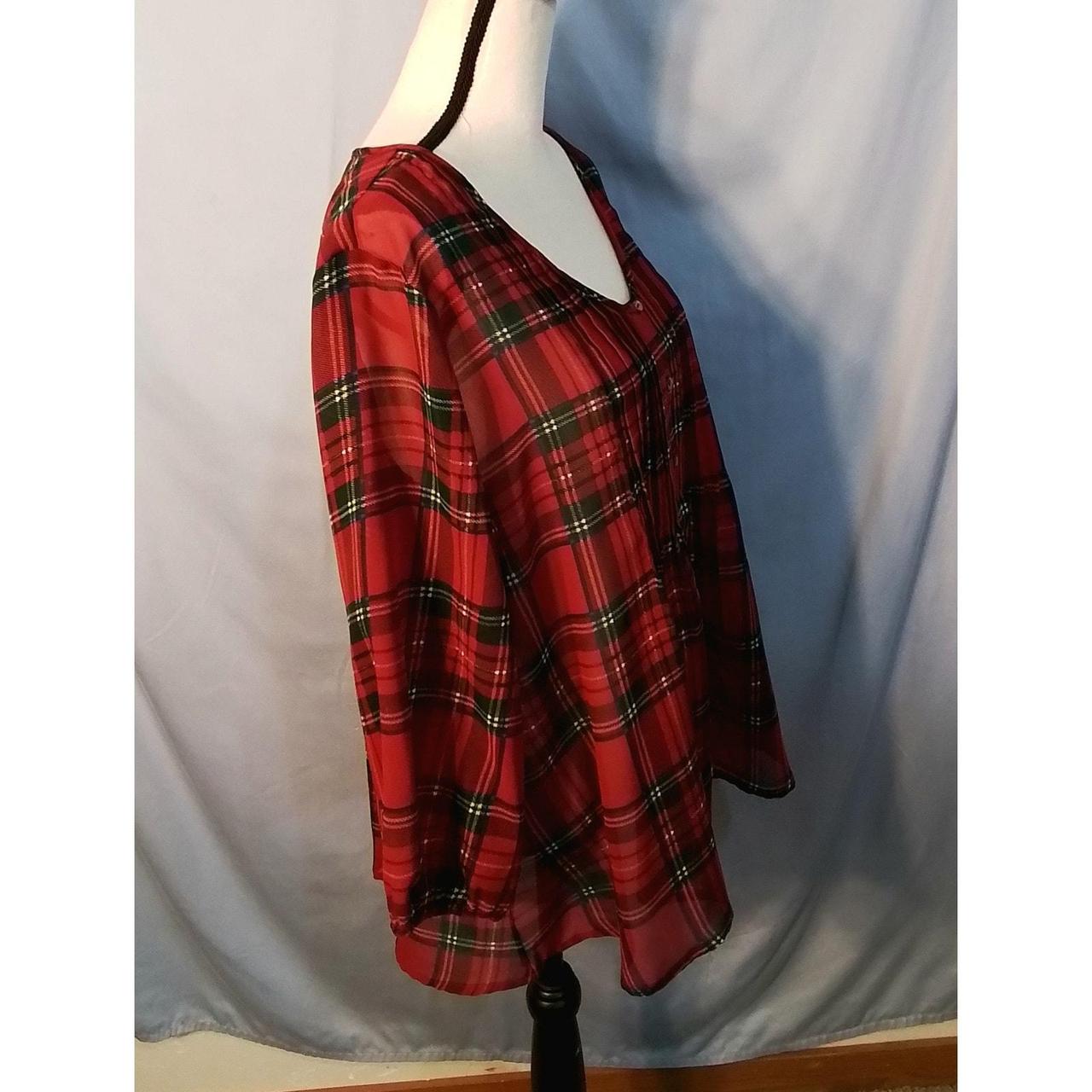 Source Unknown Women's Blouse - Red - XL – North … - image 2