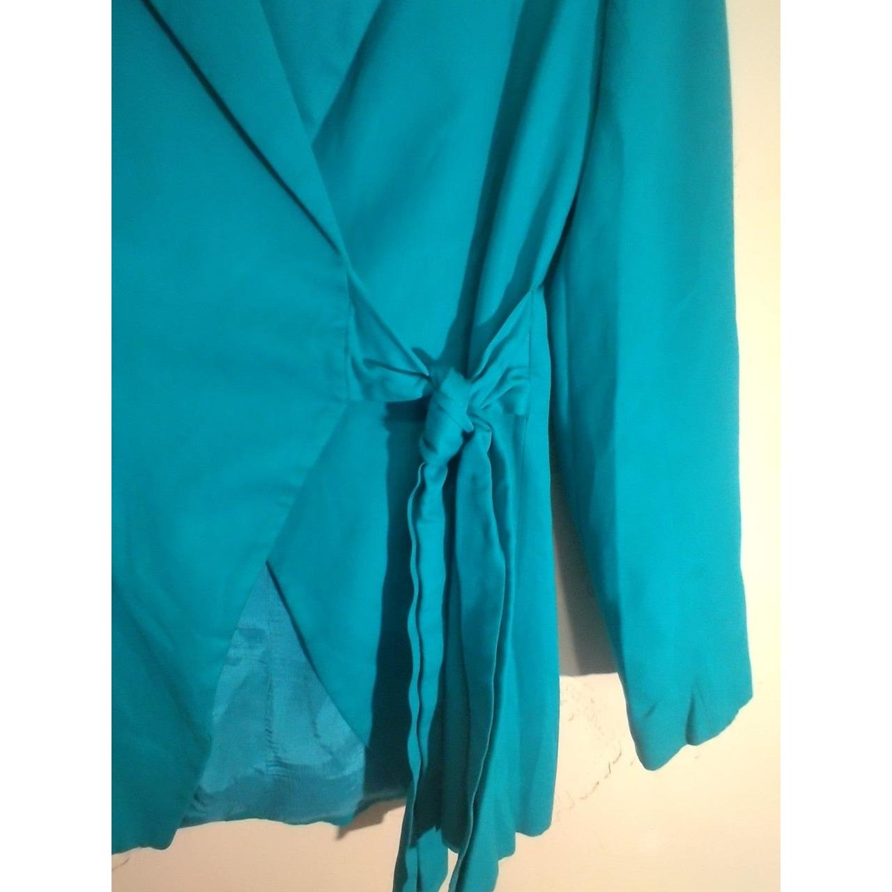 Source Unknown Women's Tailored jacket - Blue - 4… - image 3
