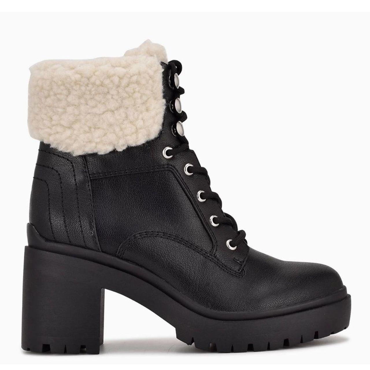 Nine West Sherpa Cuff Boots Vintage 90s Nine West Butterfly Hearts