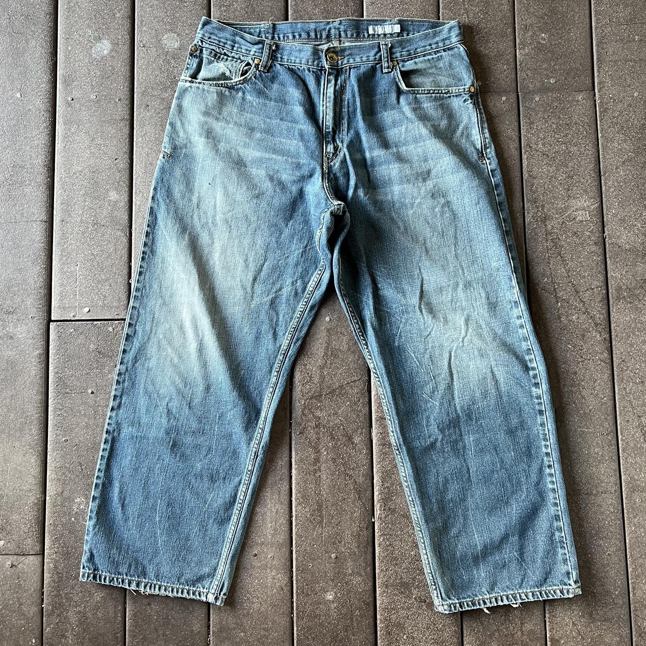 Vintage Y2K Baggy Fit Levis Silvertab Jeans Flaws Depop