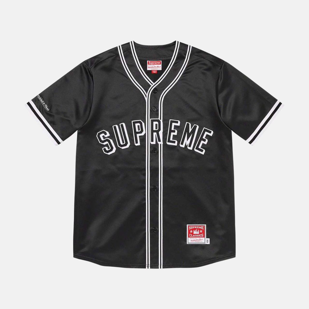 Supreme baseball-jersey - Depop