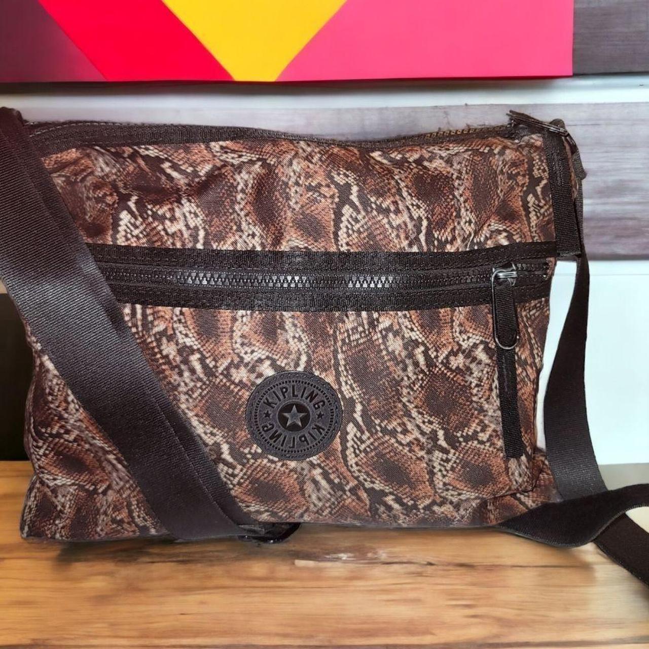 Kipling snake 2025 print bag