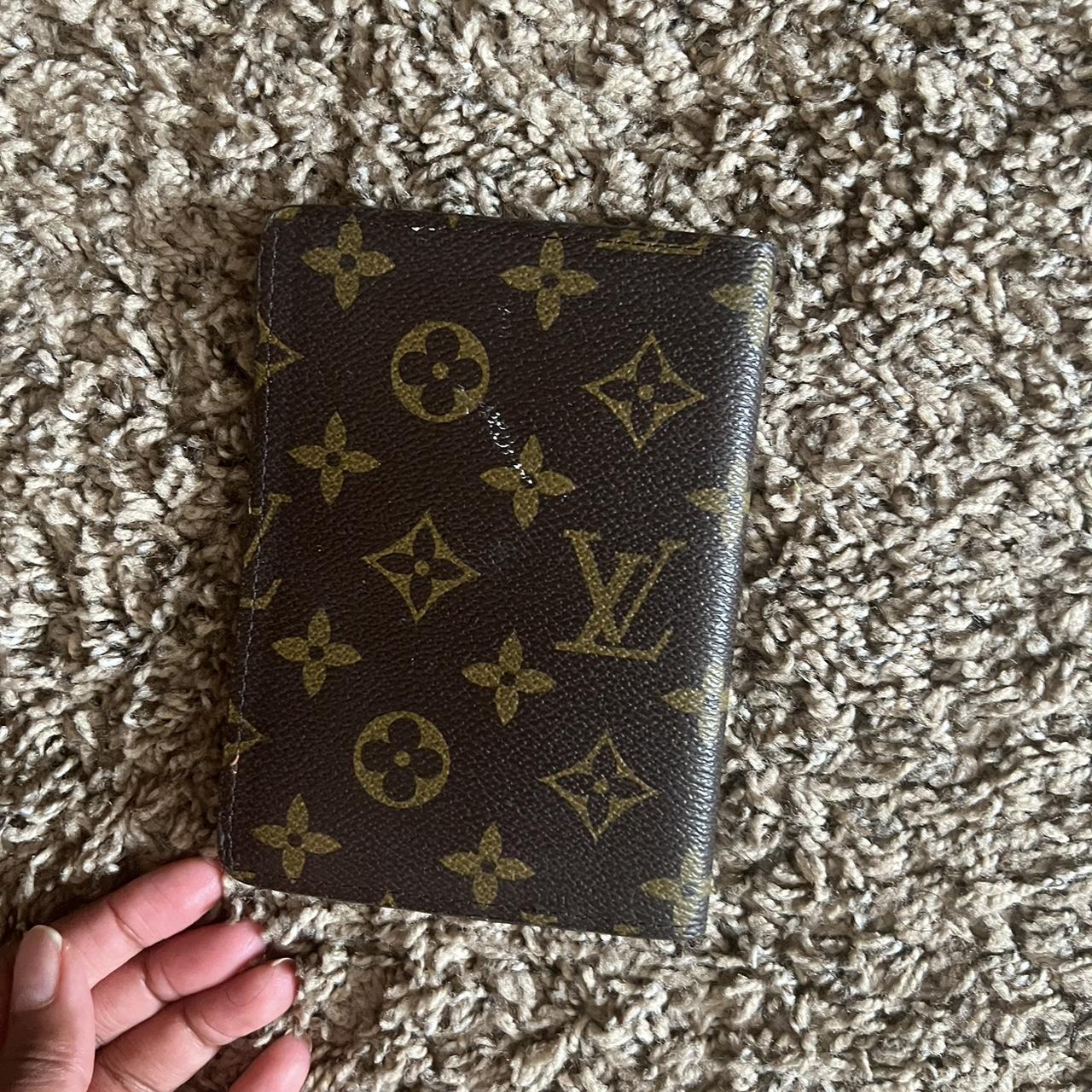 Louis Vuitton Monogram Passport Wallet Authentic - Depop