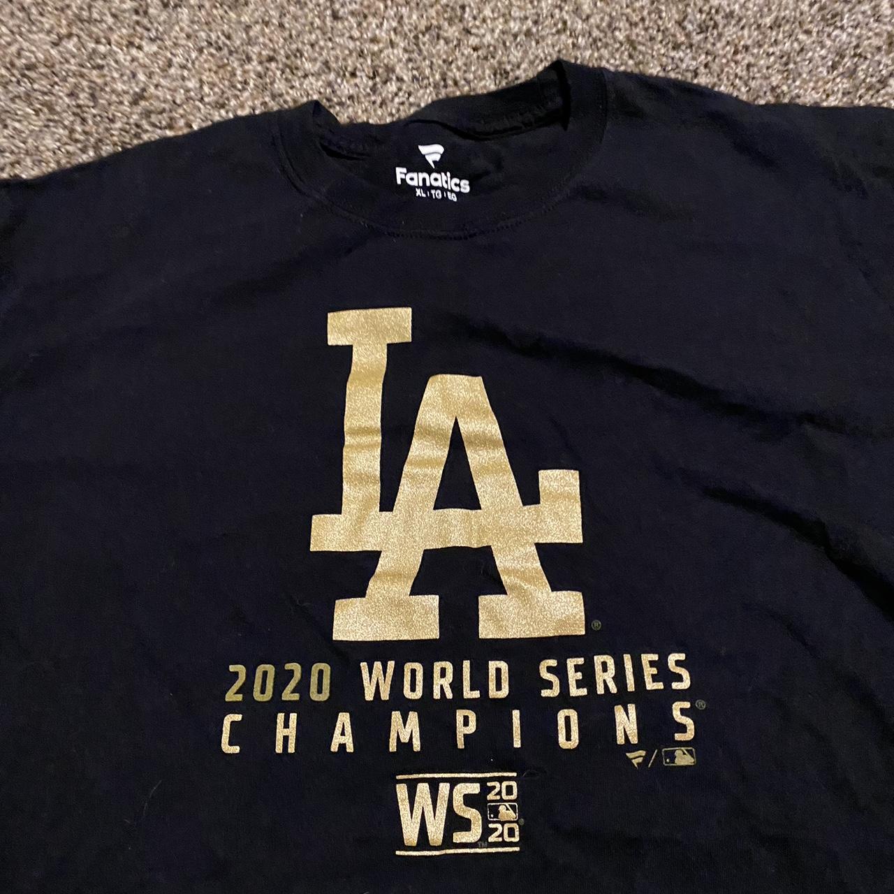 dodgers 2020 world series t shirt