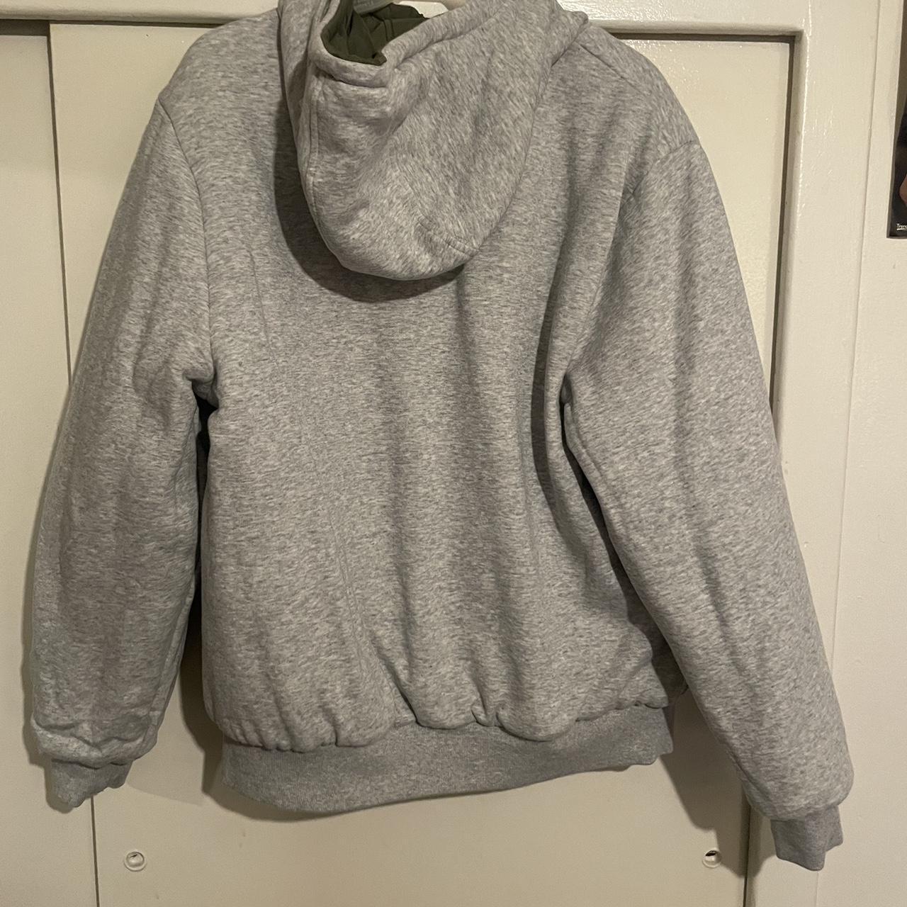 Reversible hoodie size large Brand new never used... - Depop