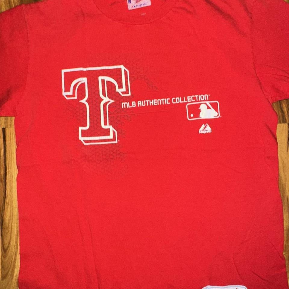 Texas Rangers Graphic T-Shirt Size: - Depop