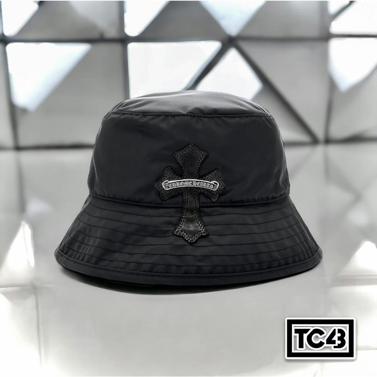 クロムハーツ Chrome hearts ナイロンバケットハット クロス