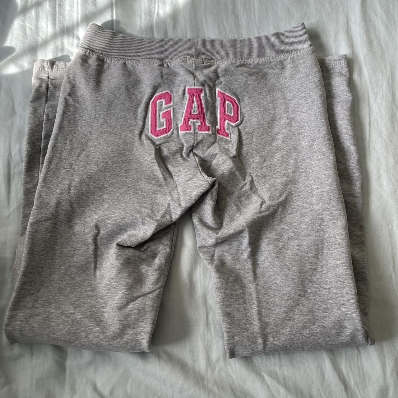 lowrise flared sweatpants size 1416 kids but... Depop