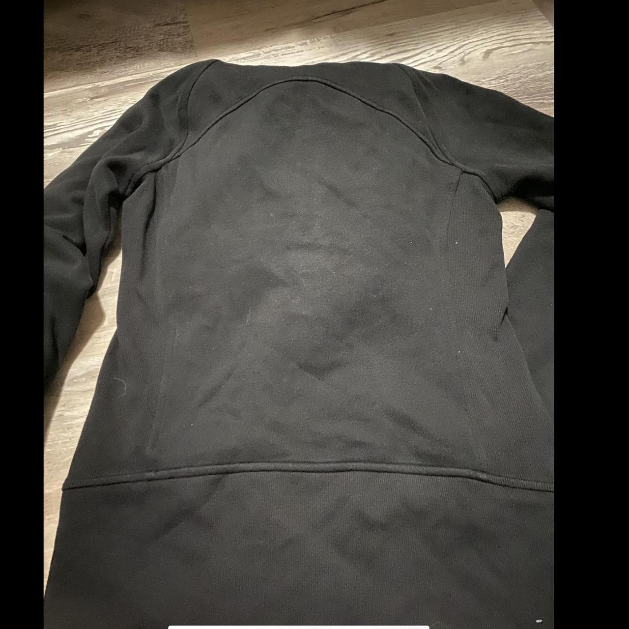 Full zip lululemon scuba hoodie black Size 4 NWT - Depop