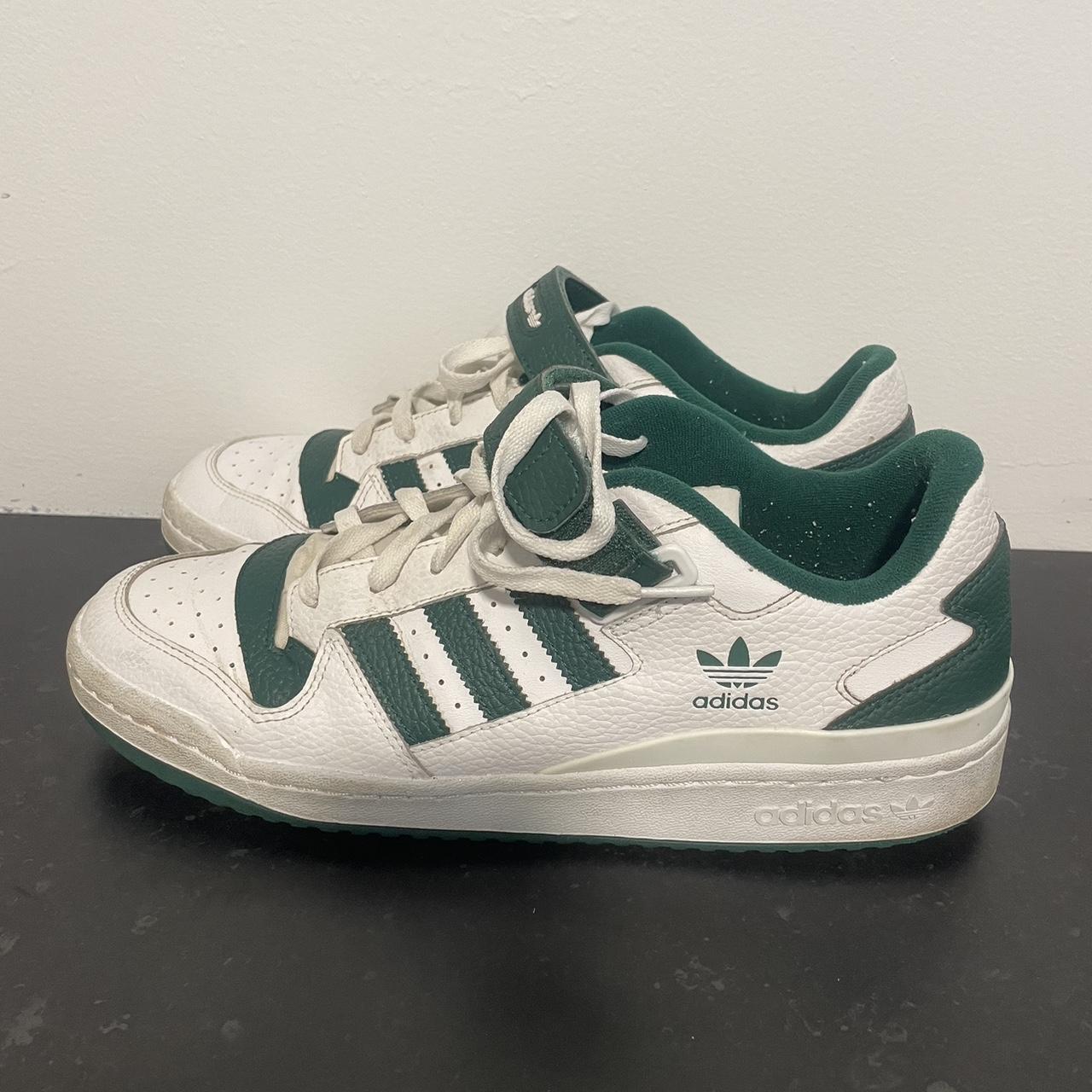 Adidas Forum Lows in Green Size US11 Good... - Depop