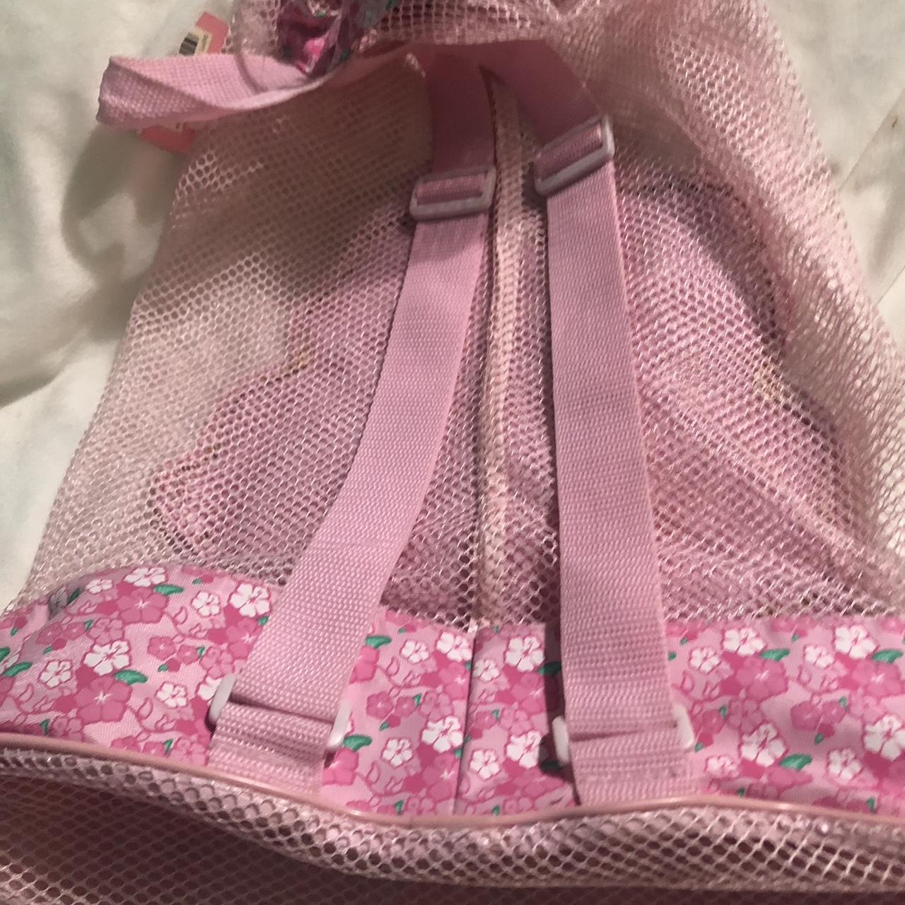 hello kitty mesh backpack hellokitty backpack... Depop