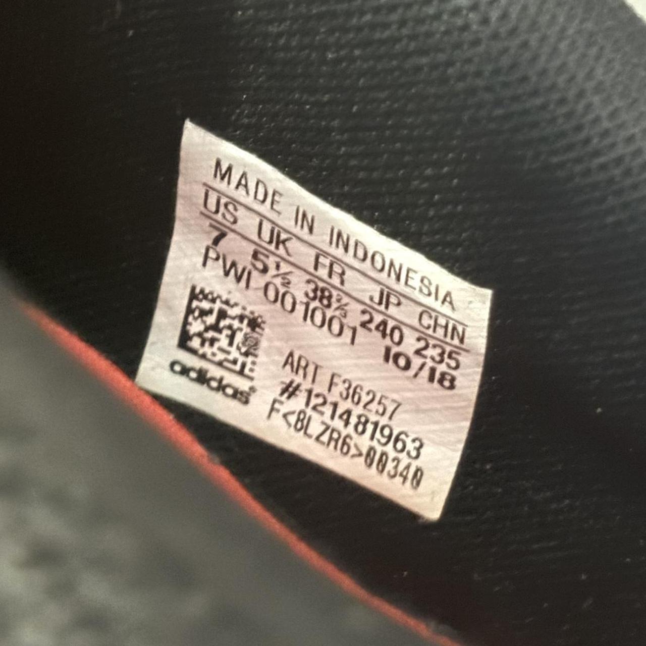 Adidas black and pink trainers Missing insole Depop