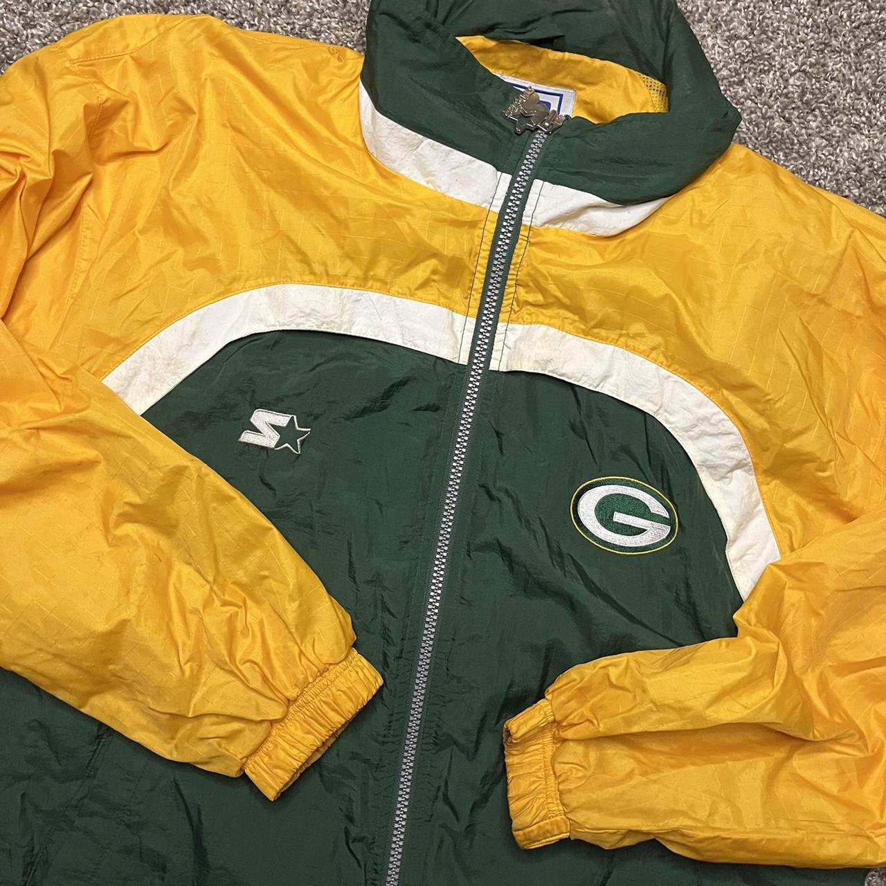 VTG 90s NFL Starter PROLINE Green Bay Packers 1/2 - Depop