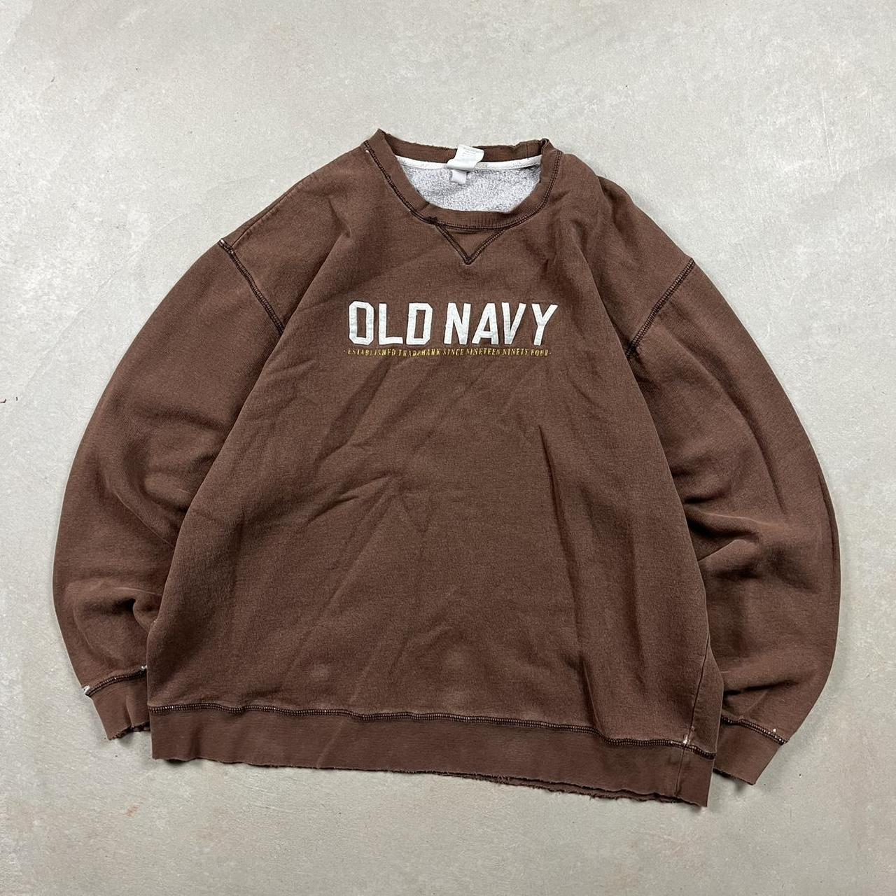 Oversized Sweatshirt Old Navy Men's Crew Neck Sweater Old