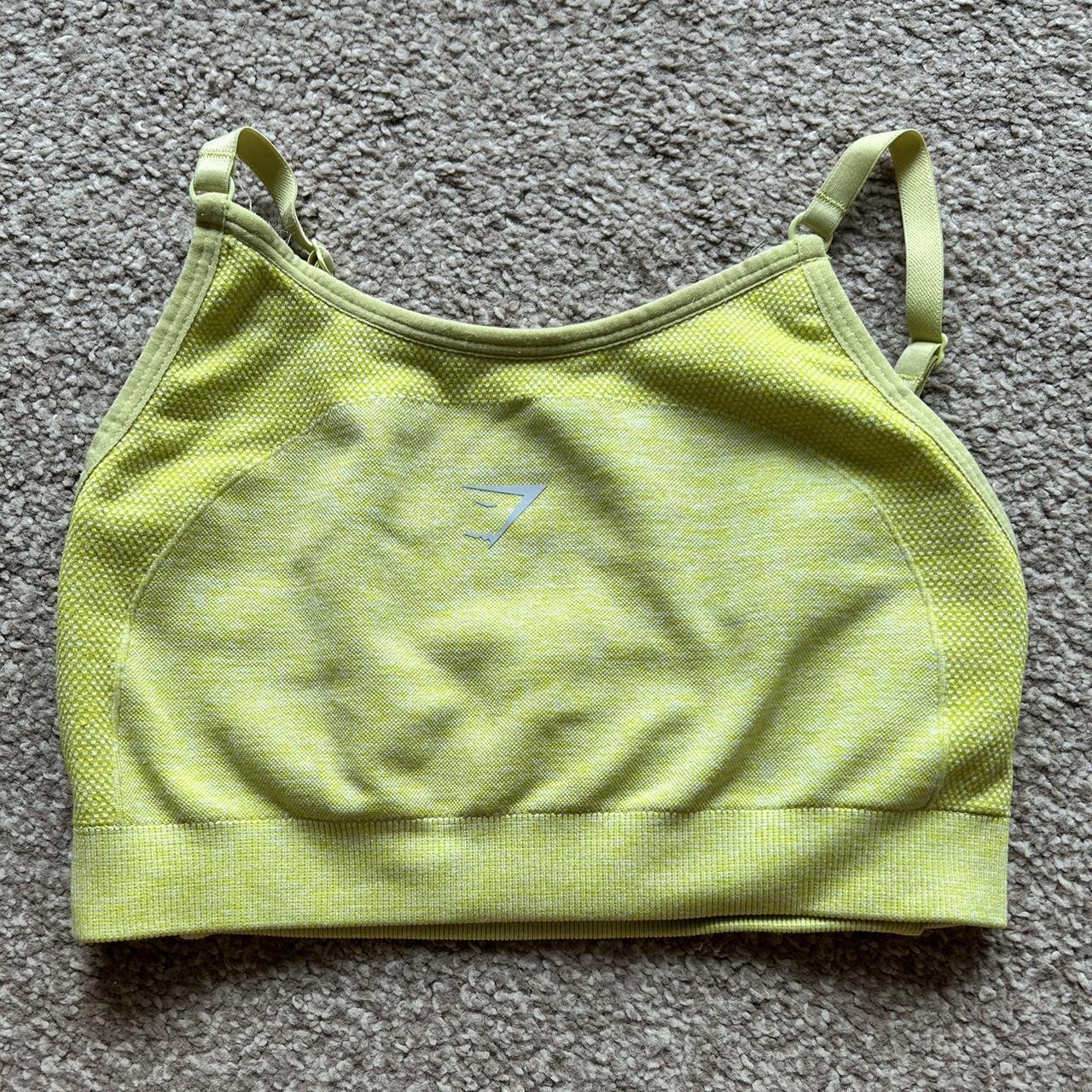 a classic gymshark HIGH IMPACT sports bra in black - Depop
