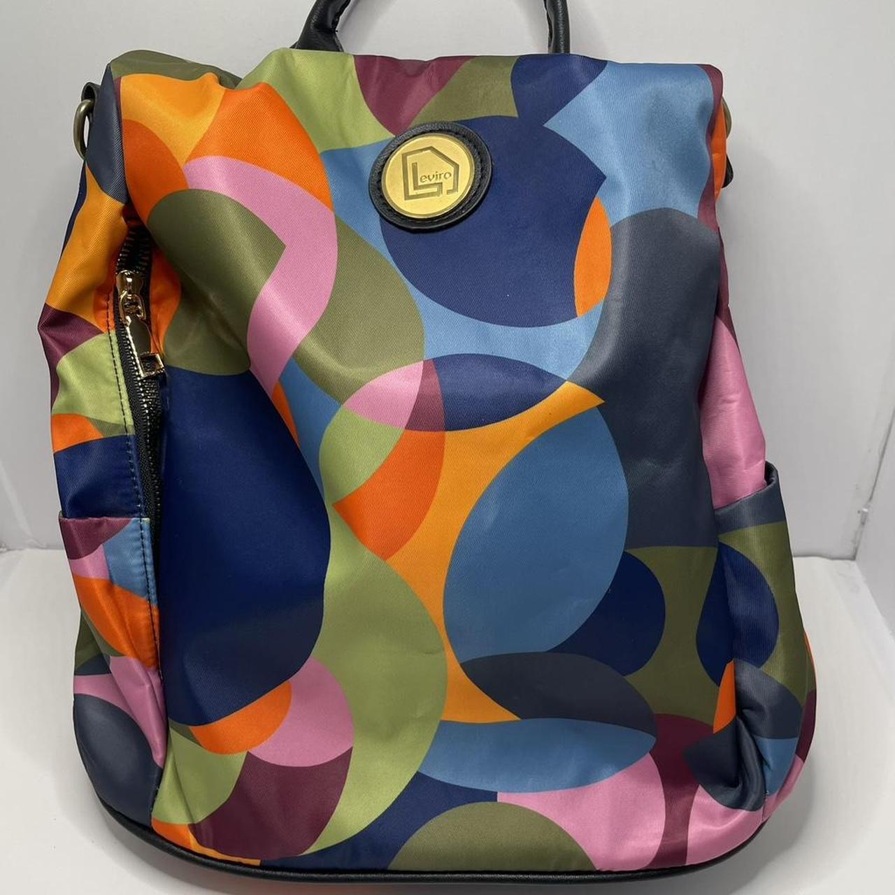 Women's Backpacks - Multi – Leviro Backpack Purse… - image 1