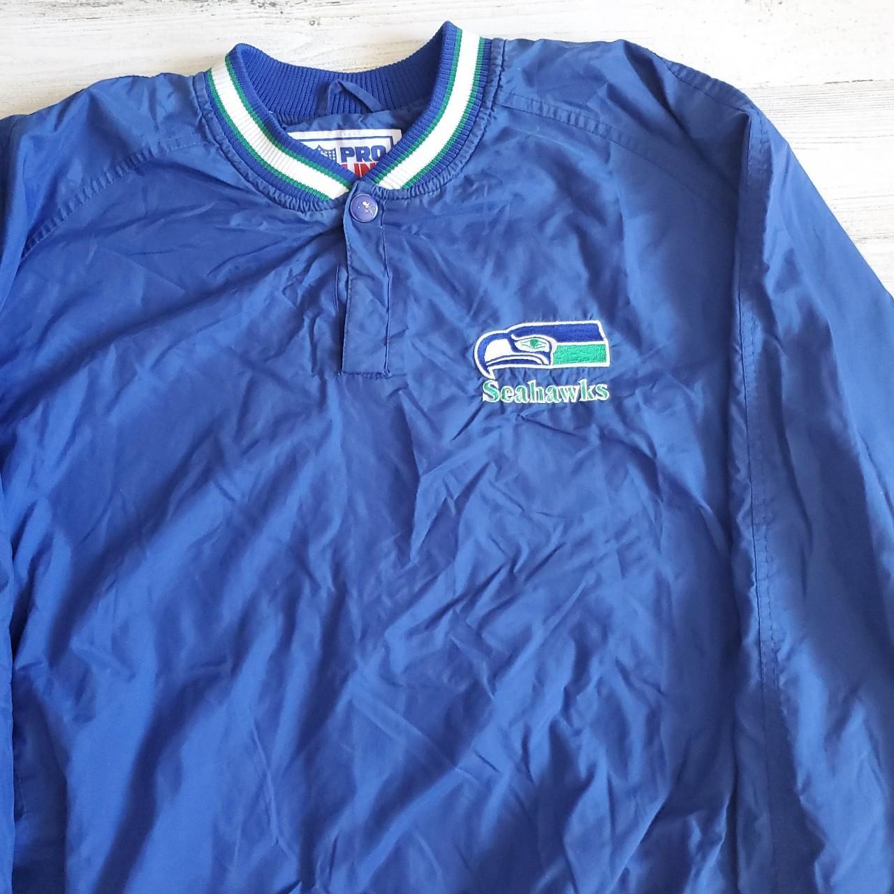 Seahawks Starter Jacket Size mens M Great - Depop