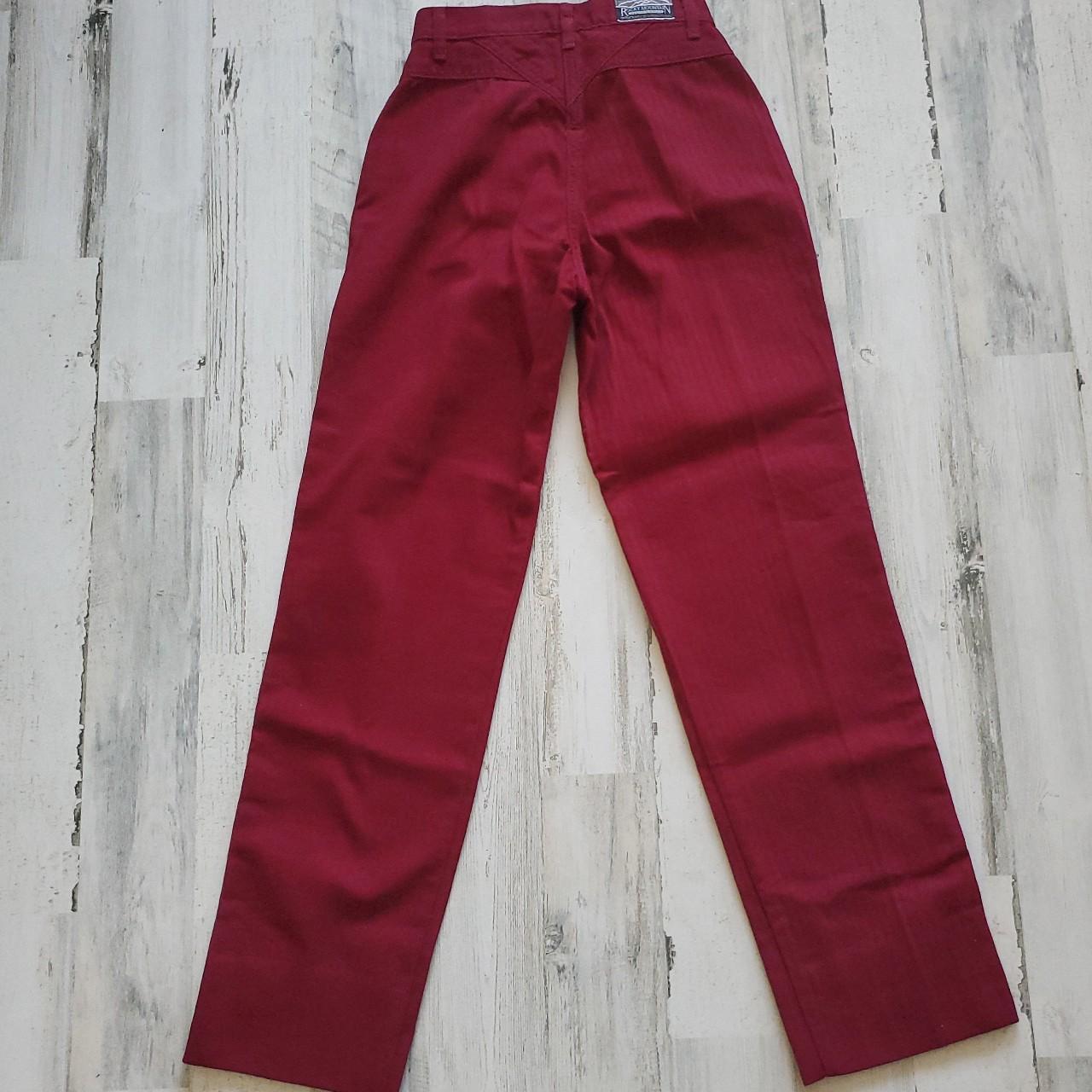 Vintage Rocky Mountain Jeans Women’s Size 24 Red... - Depop