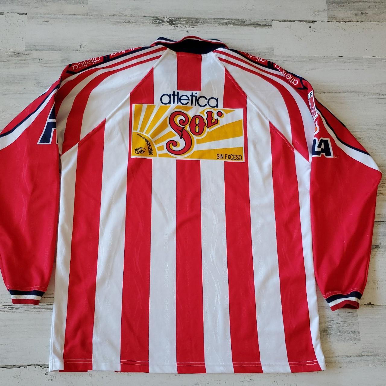 VINTAGE CHIVAS DE GUADALAJARA SOCCER JERSEY SIZE L | Depop
