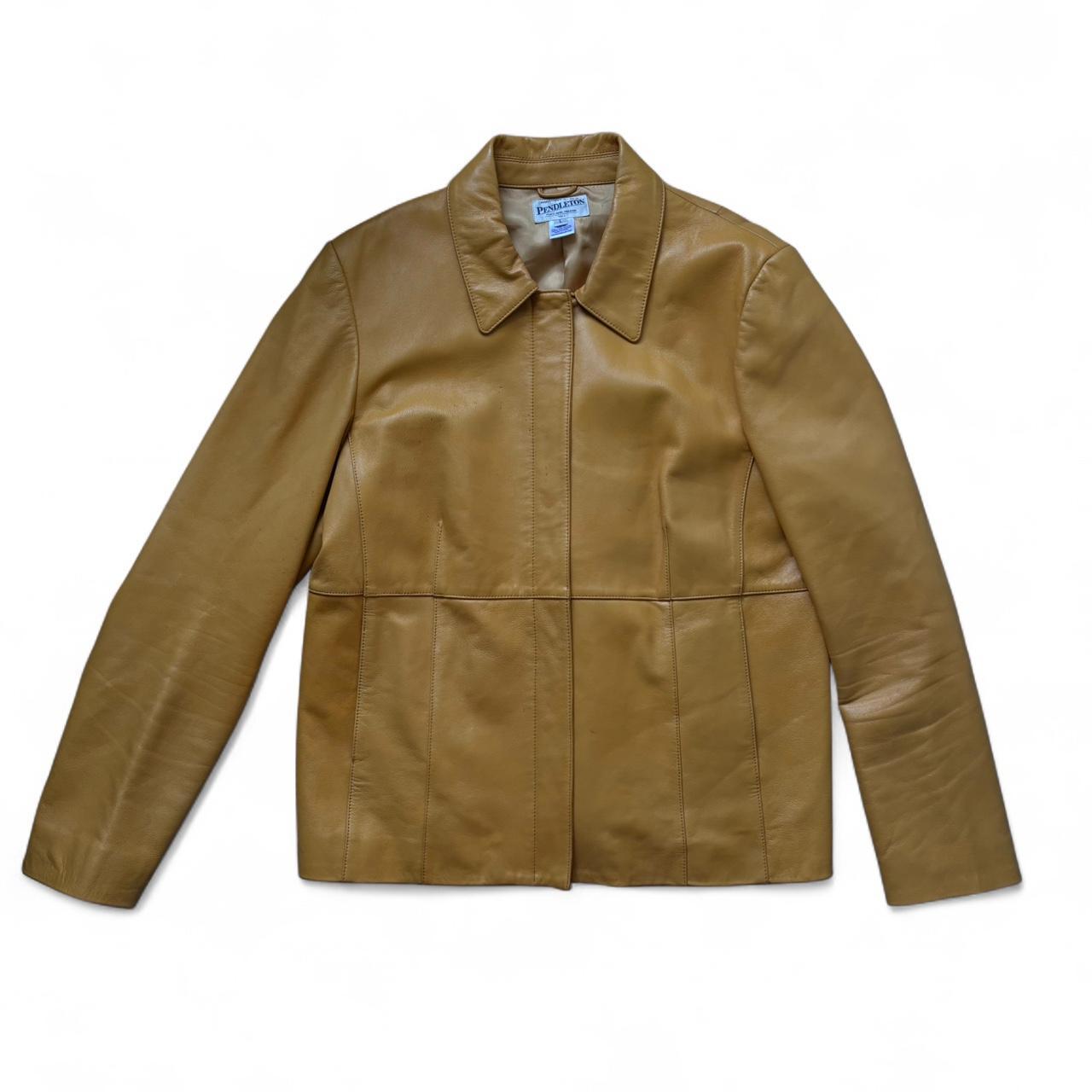 Pendleton Women's Jacket - Tan/Brown - L – Yellow… - image 1