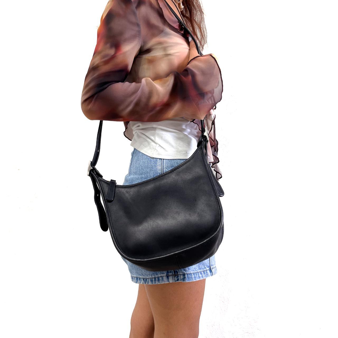 Vintage Coach black janice legacy bag Code... Depop