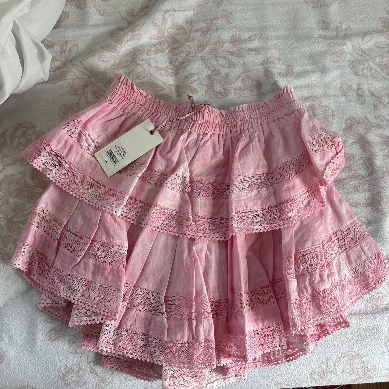 LoveShackFancy Women's Skirt | Depop