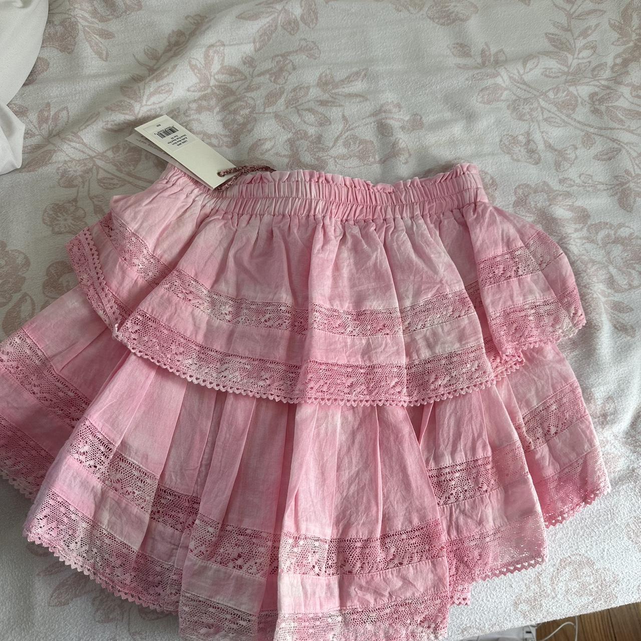 LoveShackFancy Women's Skirt | Depop