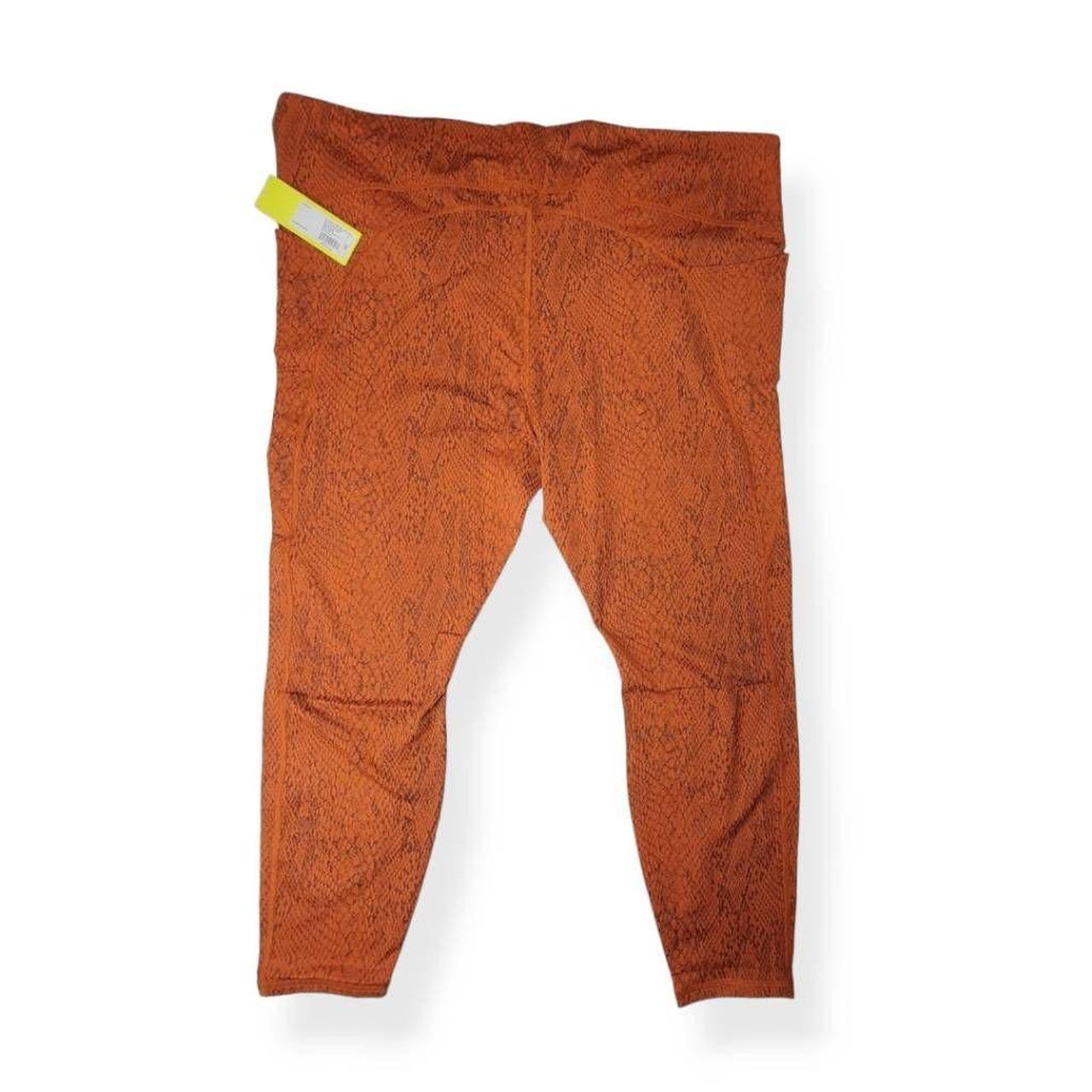 All in motion leggings, orange, size small, no - Depop
