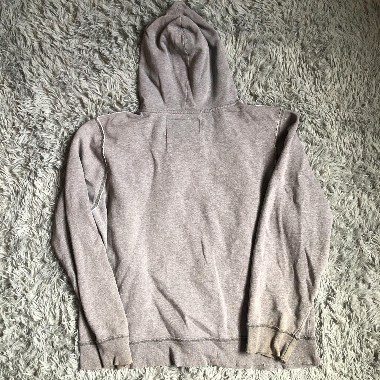 Men's Grey and Black Hoodie | Depop