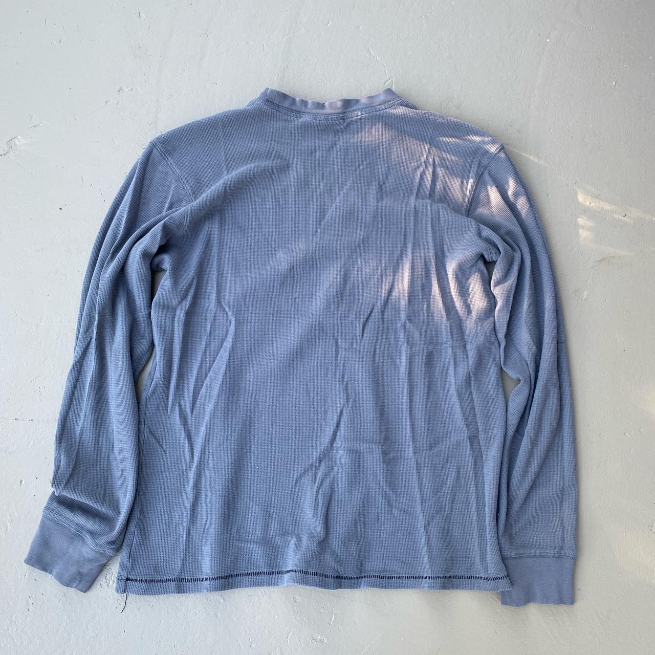 Y2K grunge cyber AnchorBlue 2000s drainer thermal... - Depop