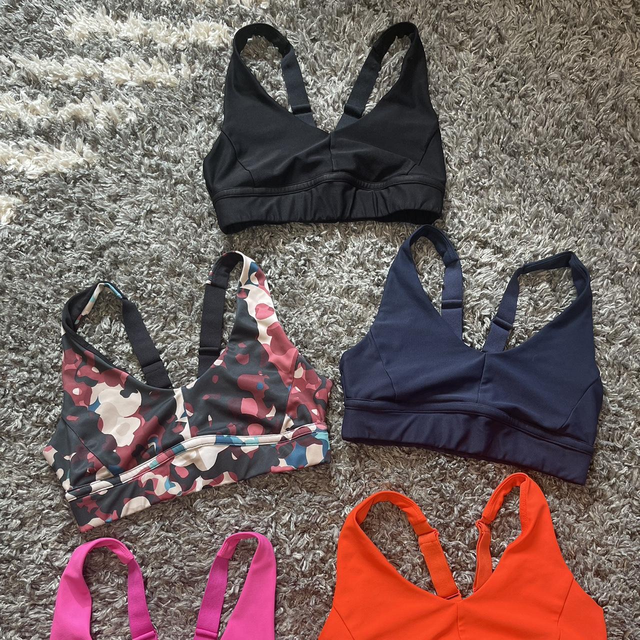 V Shape Sports Bra Bundle 5 KeyHole Sports bra... Depop
