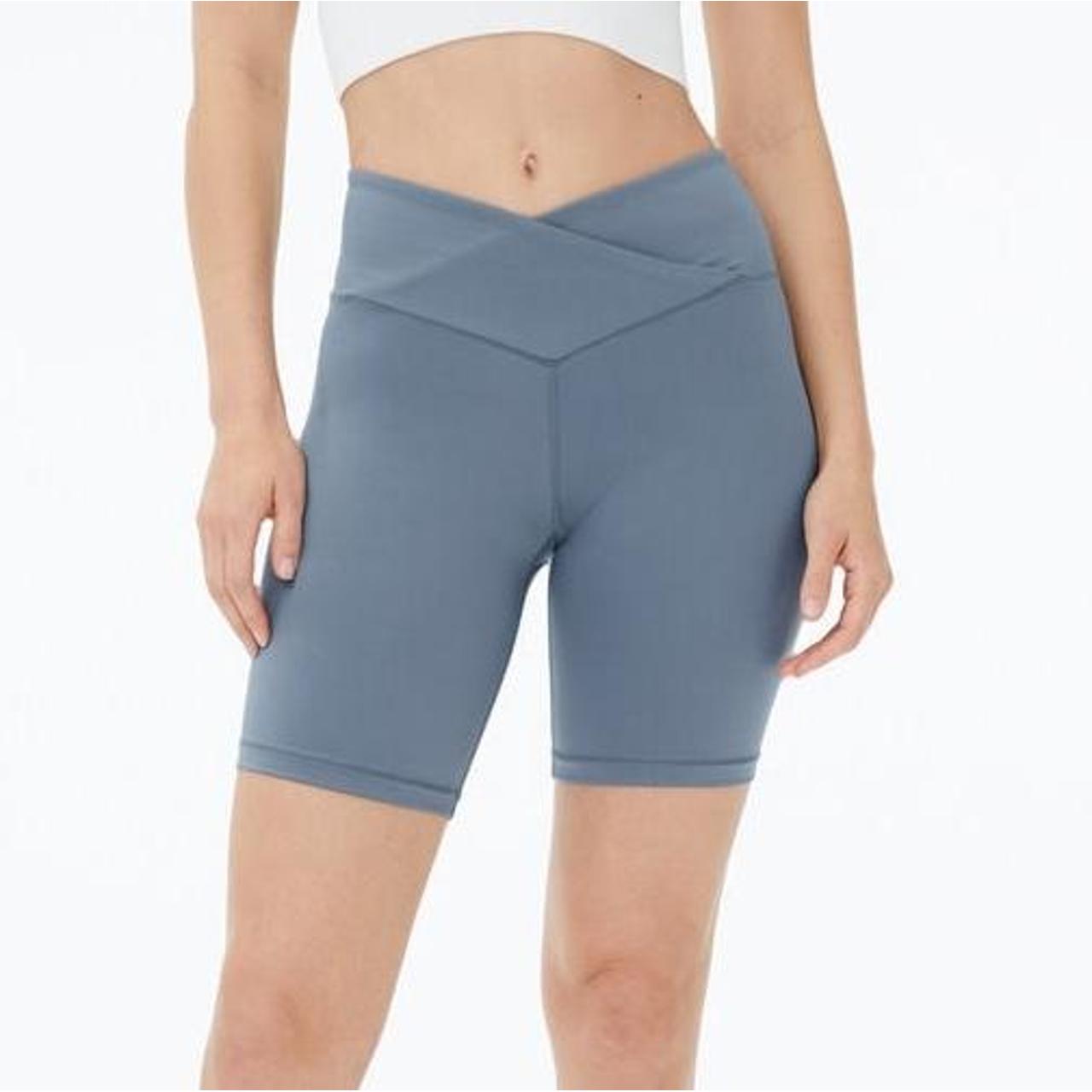 highwaisted biker shorts