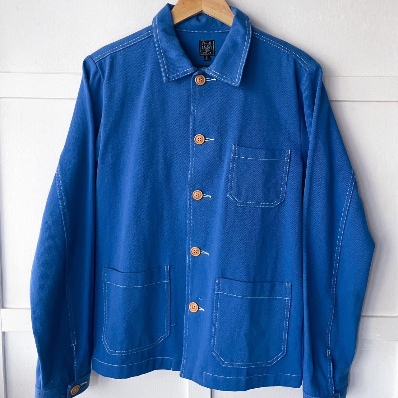 Men's Blue Jacket | Depop