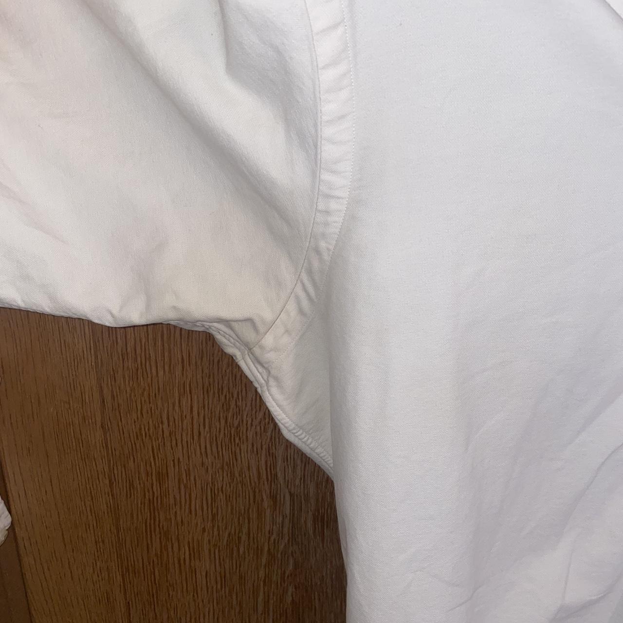 White Ralph Lauren Shirt Size S (would fit M) 8/10... - Depop