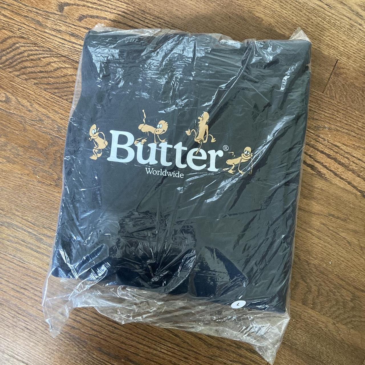 butter monkey pullover hoodie size L, never opened... Depop