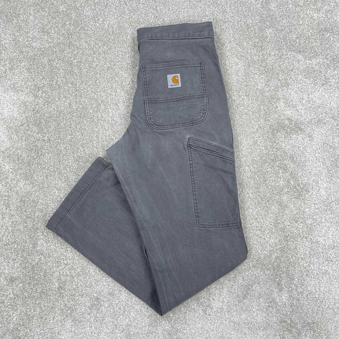 Carhartt carpenter jeans Grey carpenters Multi... - Depop