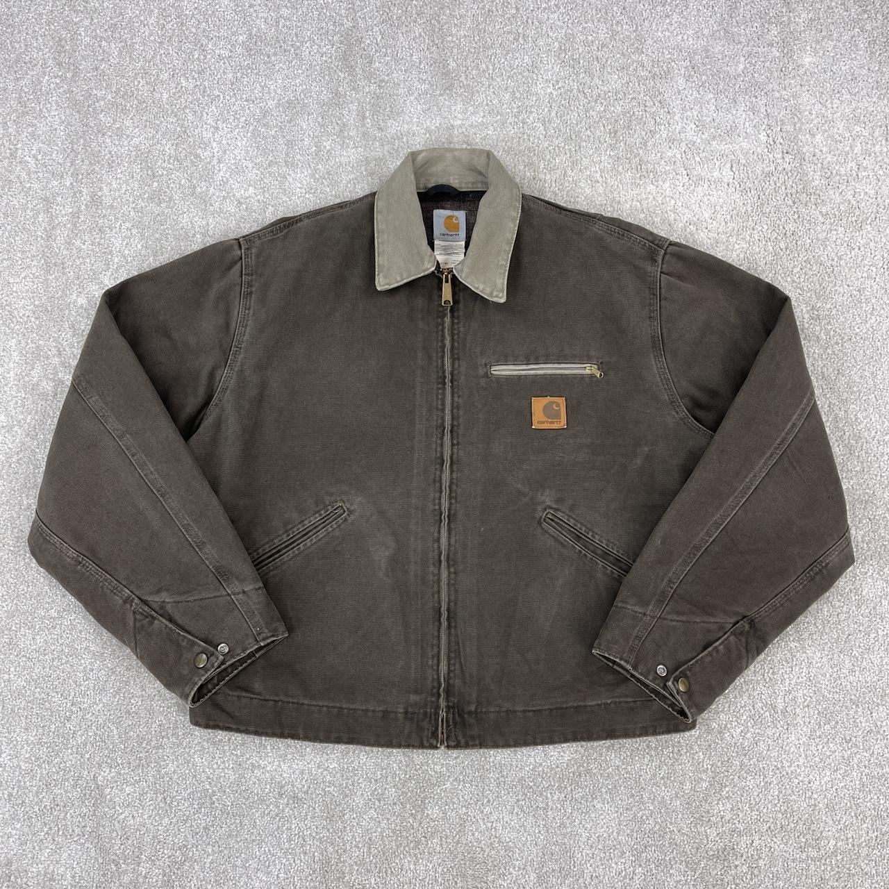 Carhartt detroit store jacket grey