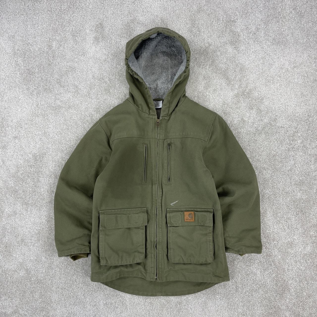 Carhartt active jacket on sale green