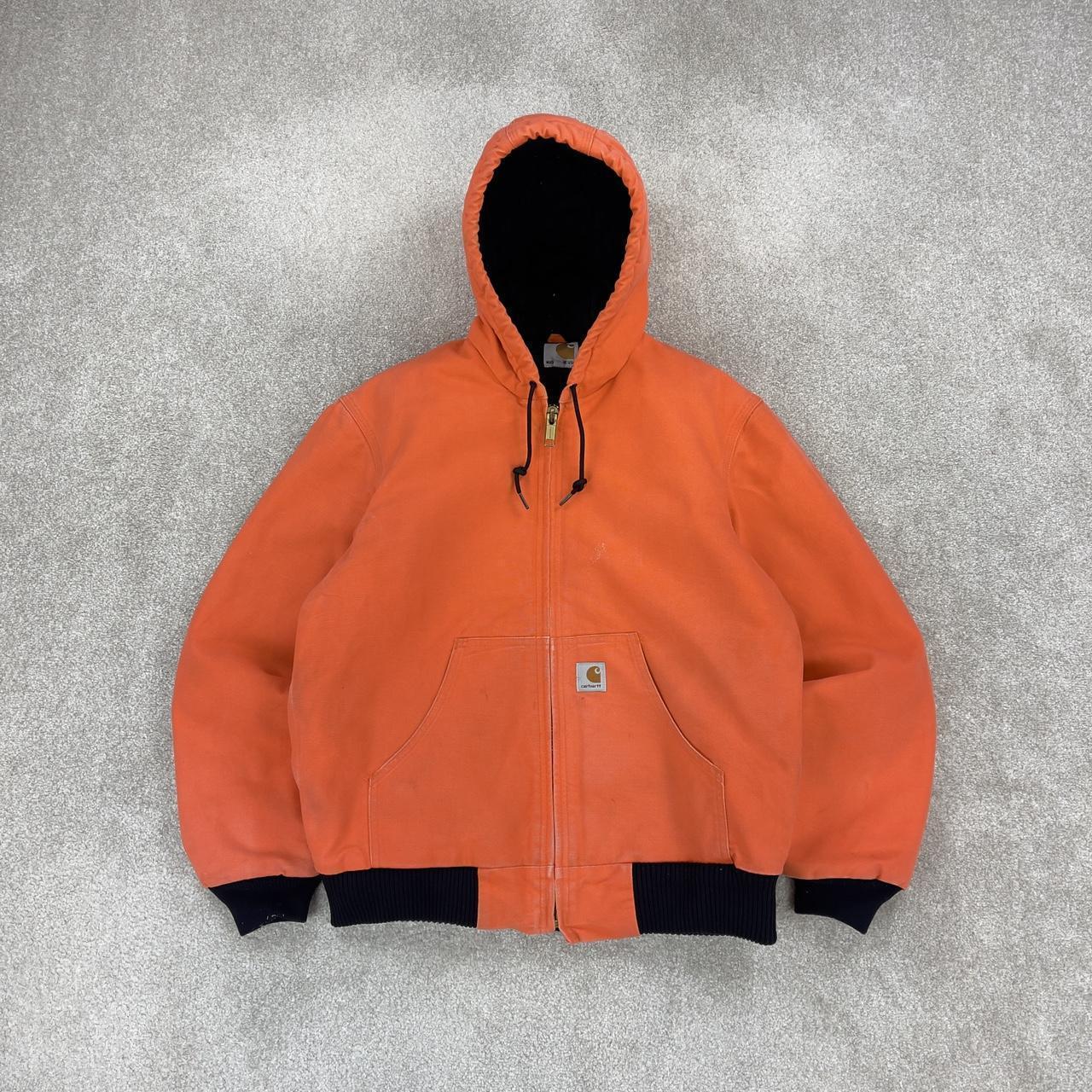 Carhartt blaze orange jacket best sale