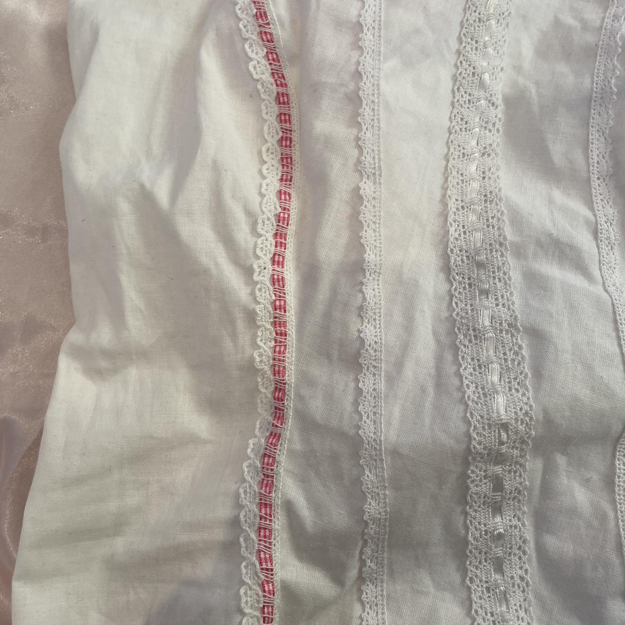 Ribbon lace bustier Hand made by me 🎀 34” between... Depop