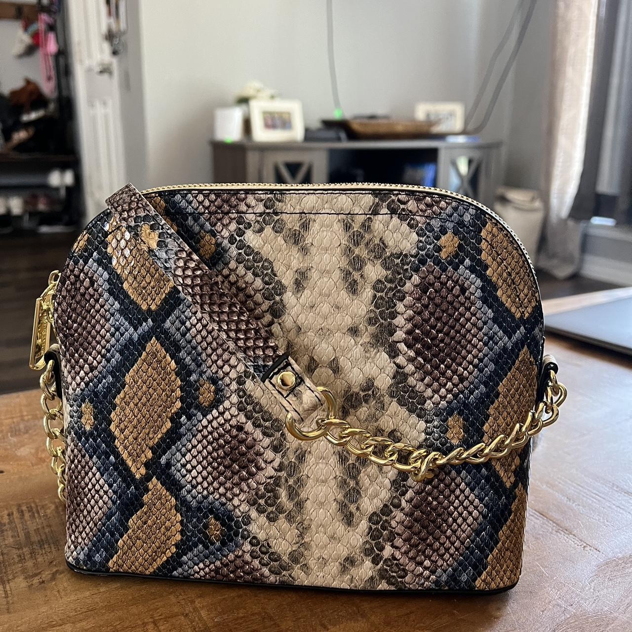 Steve madden deals snakeskin bag