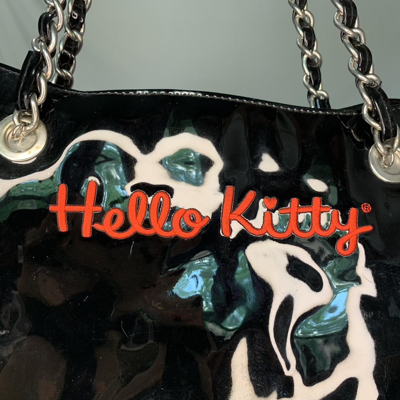Hello Kitty Patent Bow Bag (black / red)