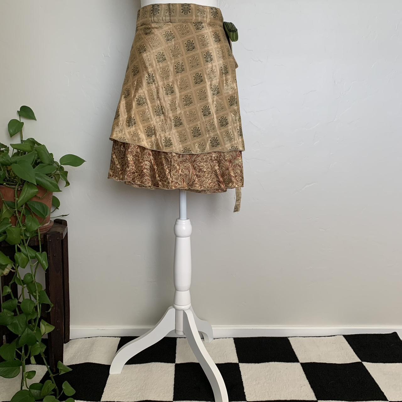 Short Reversible Wrap Silk Skirt – Rahab's Rope