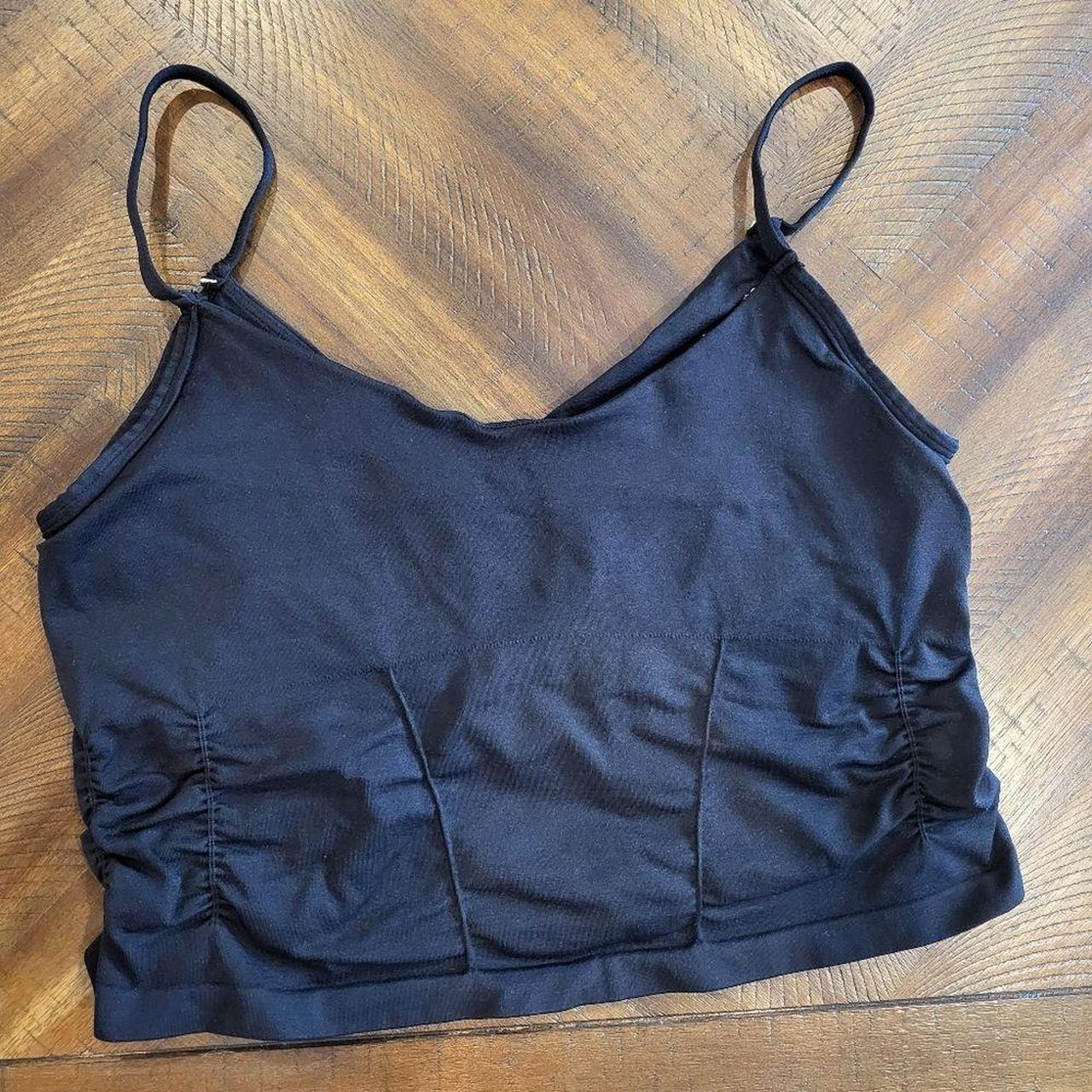 Good Karma Ruched Crop Tank