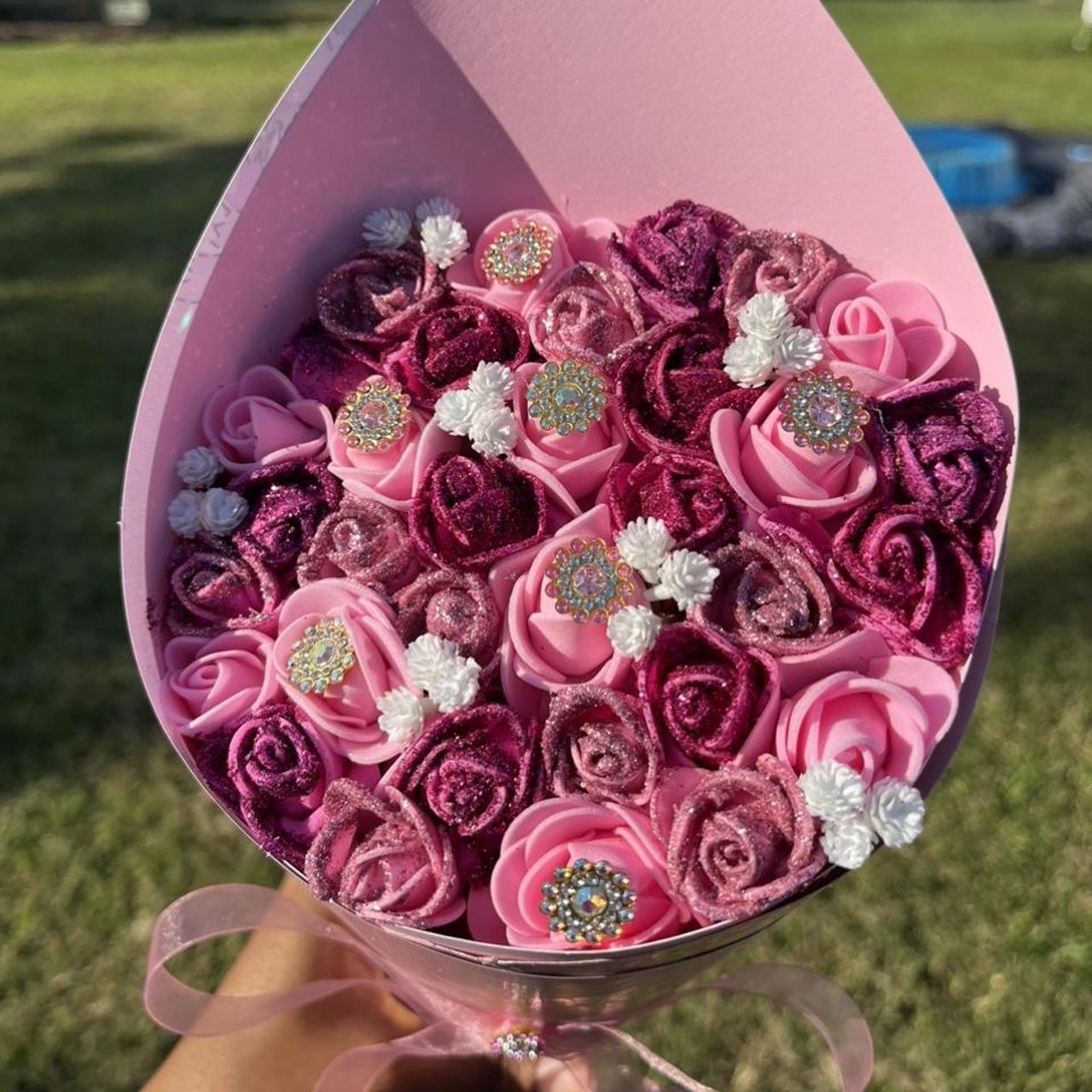 Glitter Roses Bouquet 
